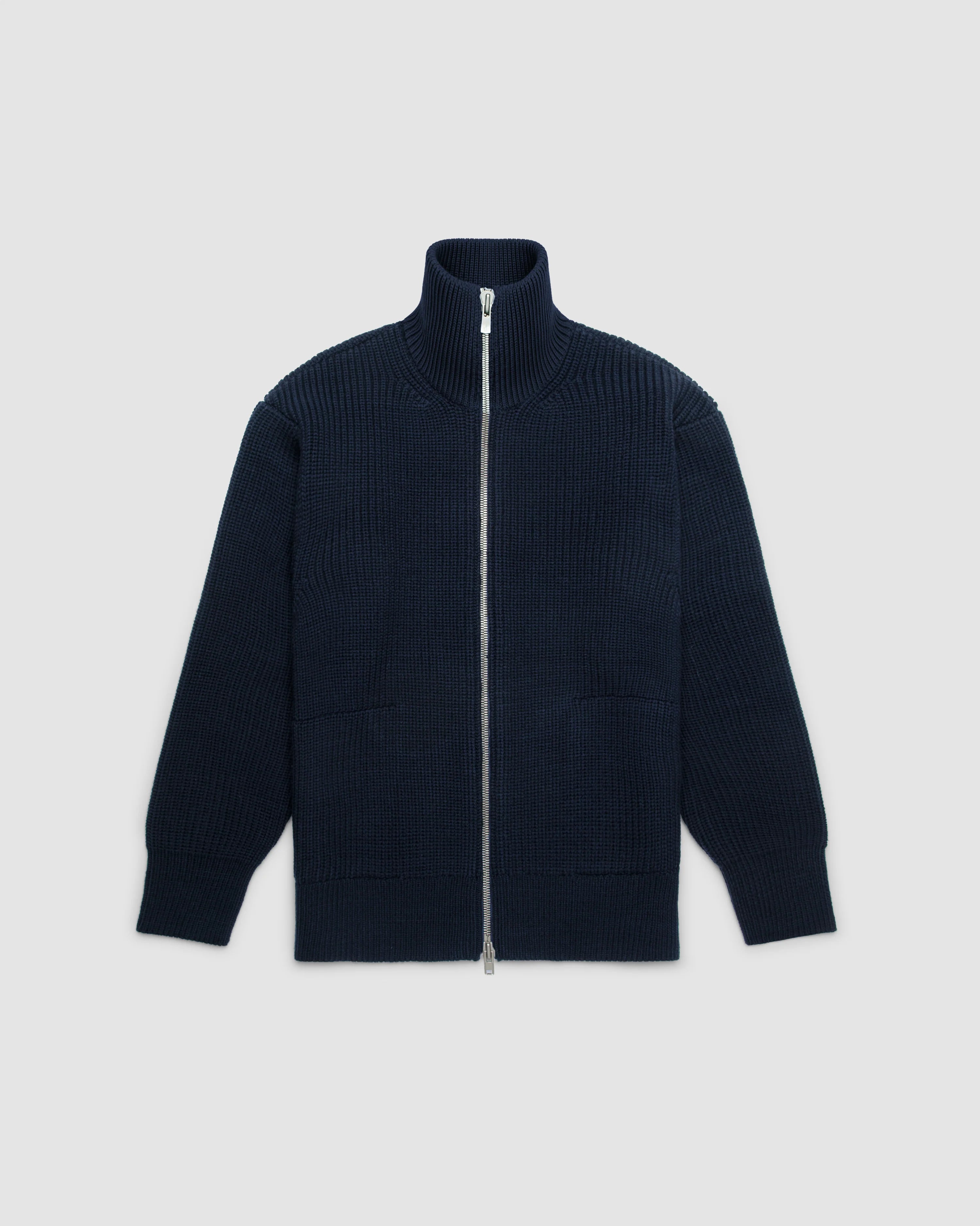 Drivers Full Zip Merino Wool Sweater FAIZ T.S. CO.