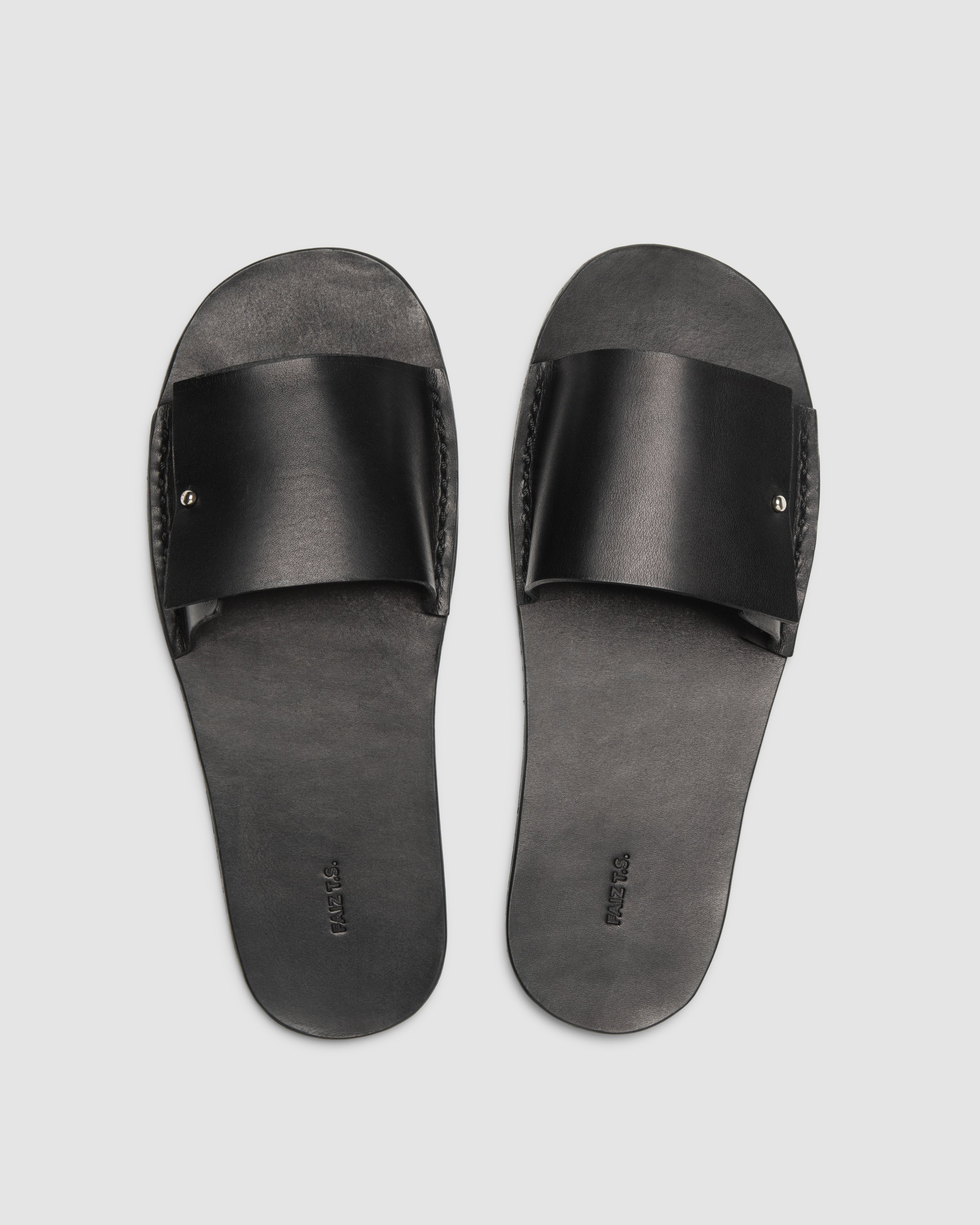 Uchi Leather Cowhide House Shoe FAIZ T.S. CO.