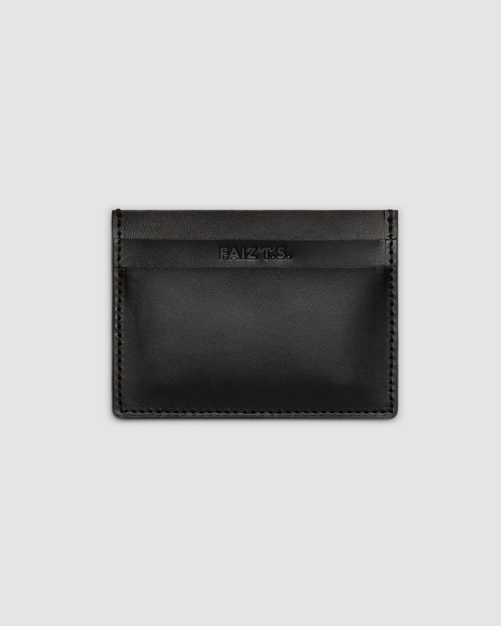 Short Cowhide Leather Cardholder FAIZ T.S. CO.