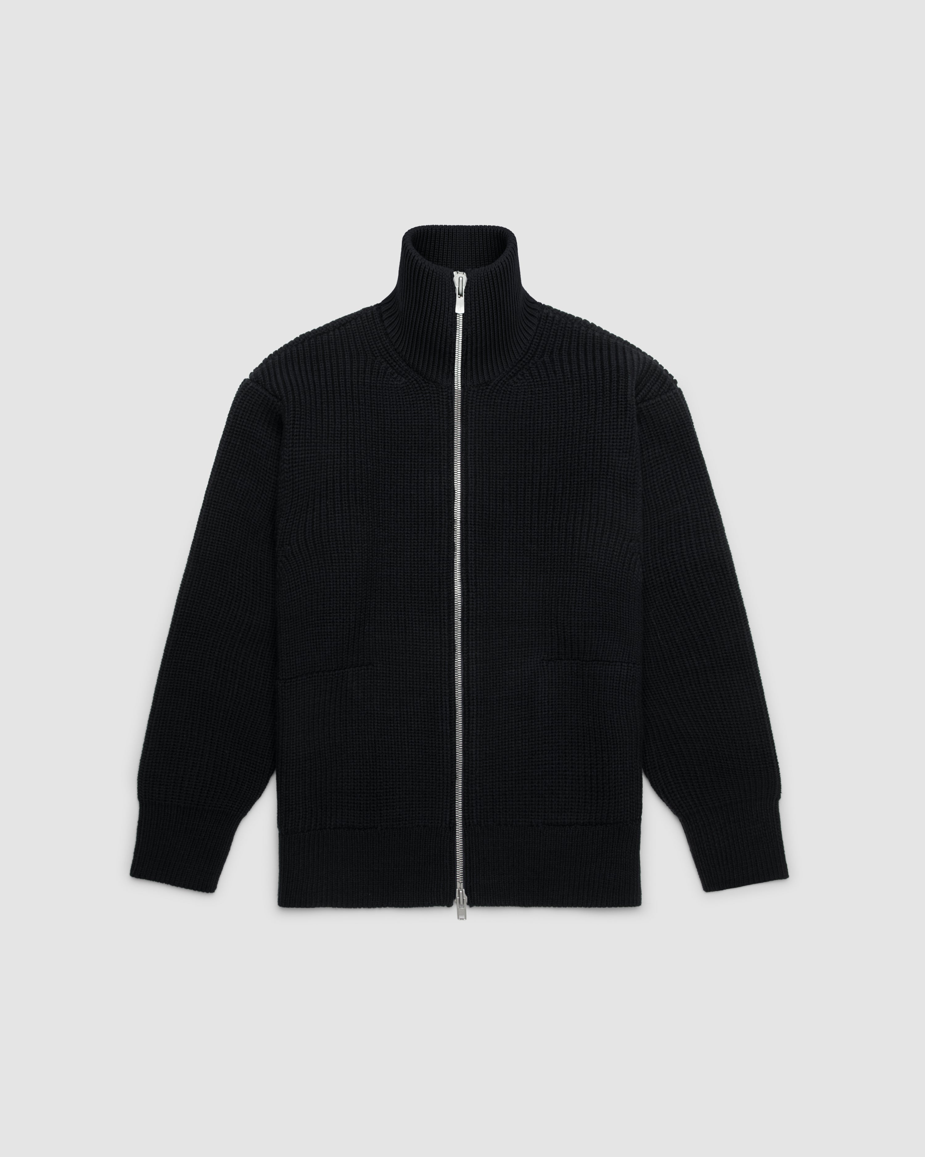 Drivers Full Zip Merino Wool Sweater FAIZ T.S. CO.