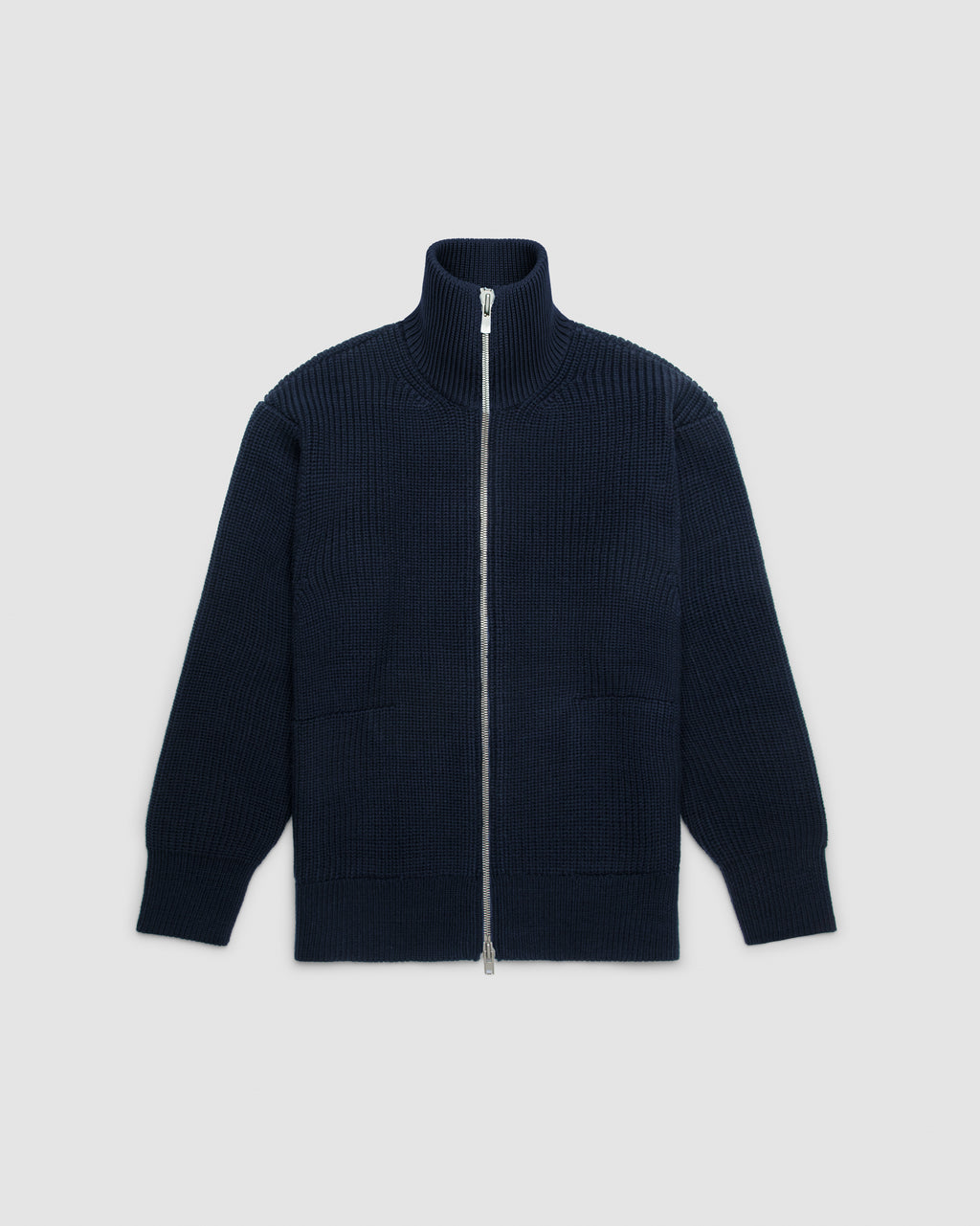 Drivers Full Zip Merino Wool Sweater FAIZ T.S. CO.