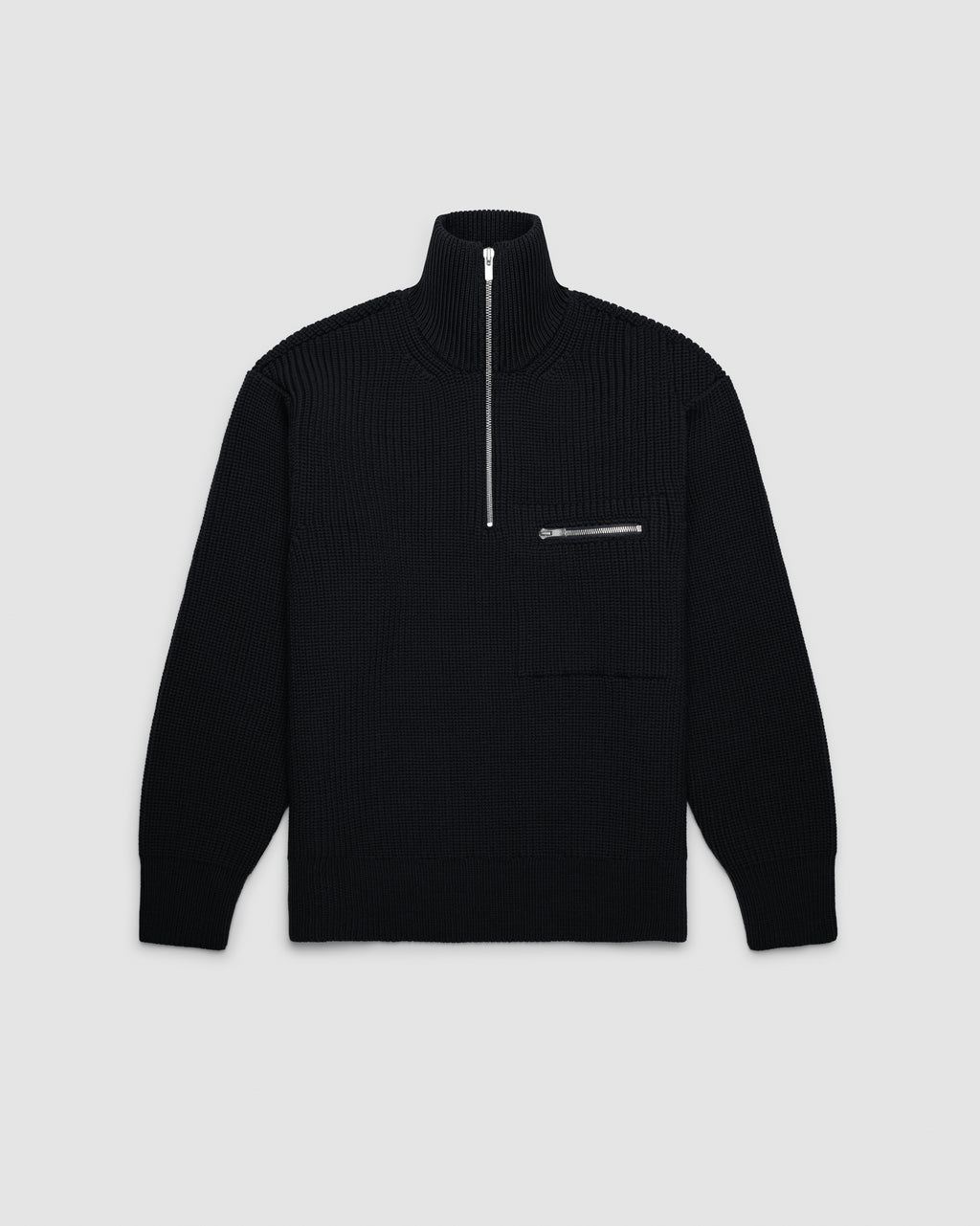 Balancer Half Zip Merino Wool Sweater FAIZ T.S. CO.