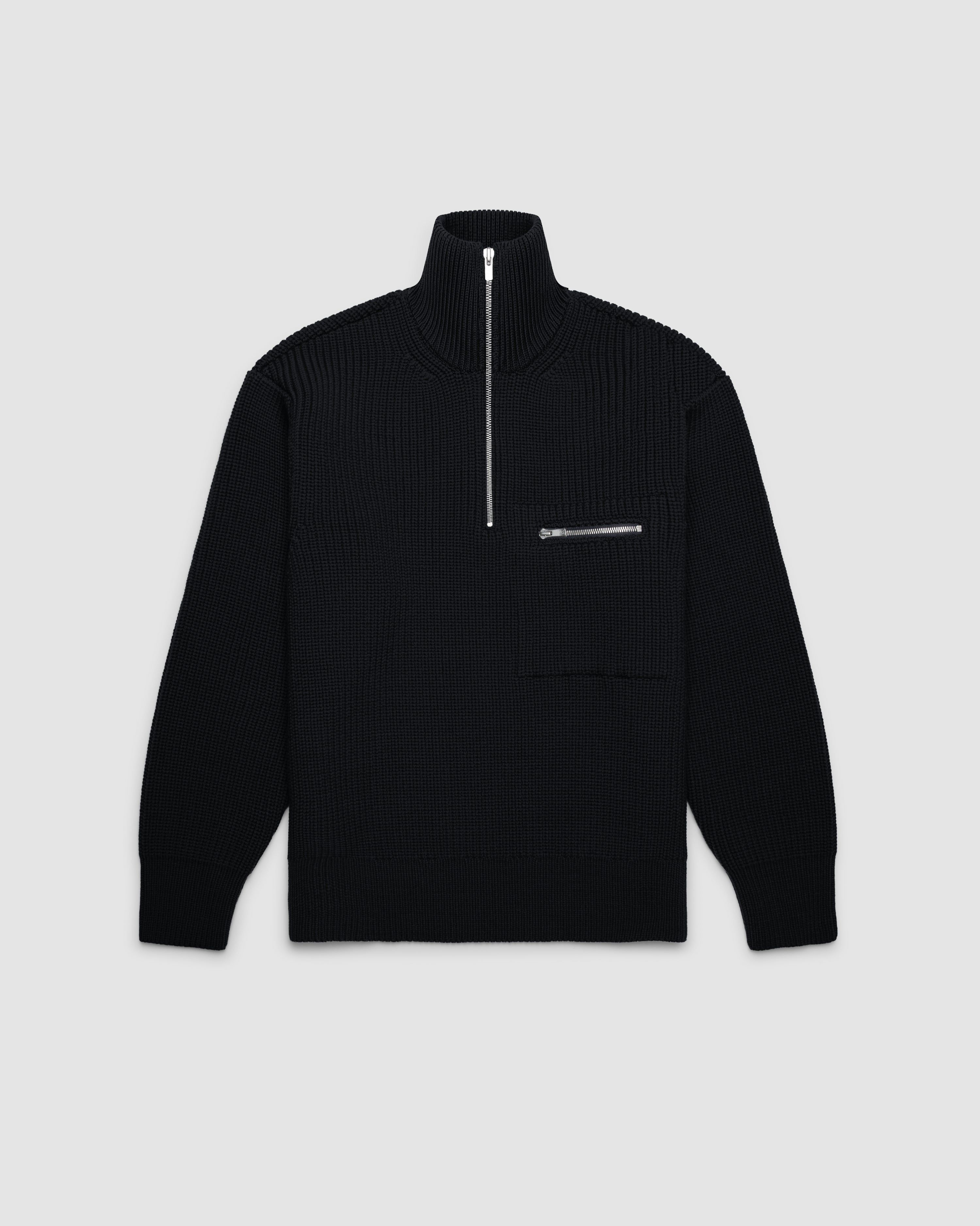 Balancer Half Zip Merino Wool Sweater FAIZ T.S. CO.