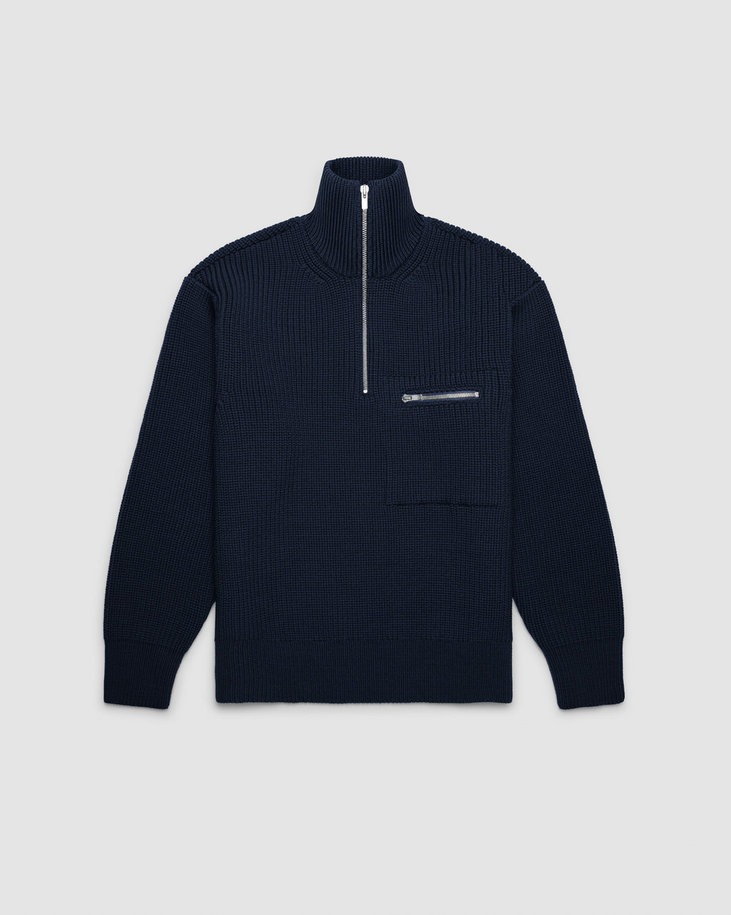 Balancer Half Zip Merino Wool Sweater FAIZ T.S. CO.
