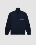 Balancer Half Zip Merino Wool Sweater FAIZ T.S. CO.
