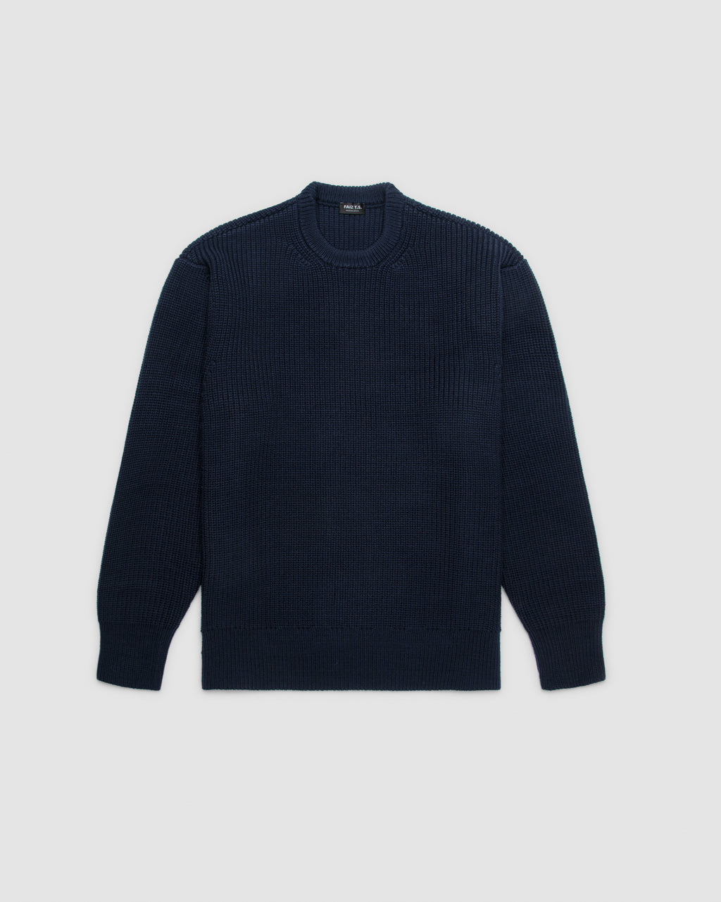 Crew Merino Wool Sweater FAIZ T.S. CO.