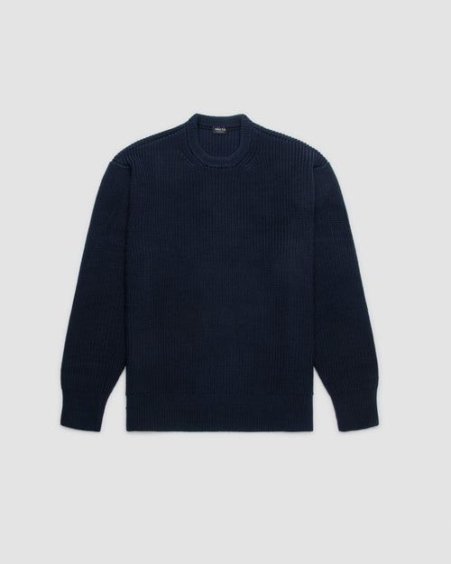 Crew Merino Wool Sweater FAIZ T.S. CO.