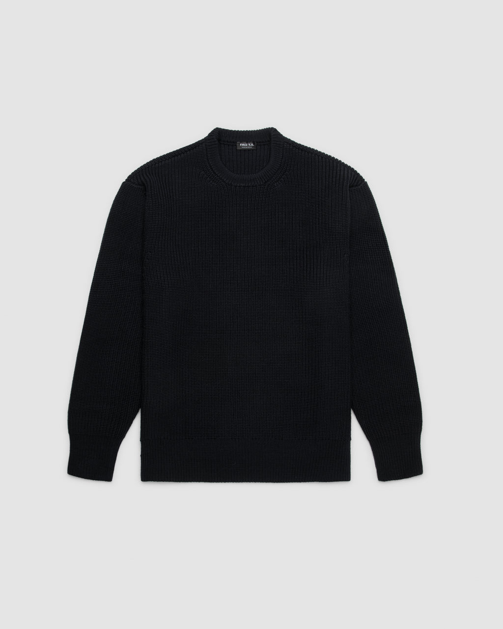Crew Merino Wool Sweater FAIZ T.S. CO.