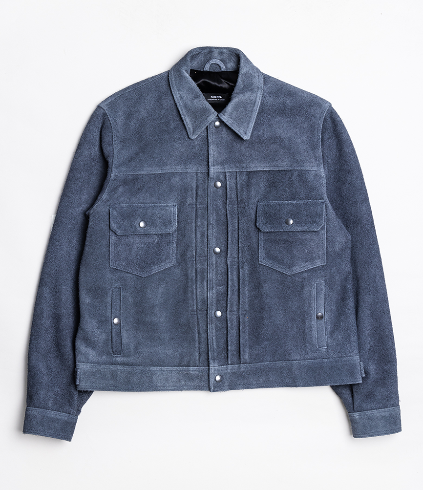 type 2 suede jacket front
