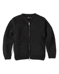 Bomber Handknit Virgin Wool Sweater FAIZ T.S. CO.