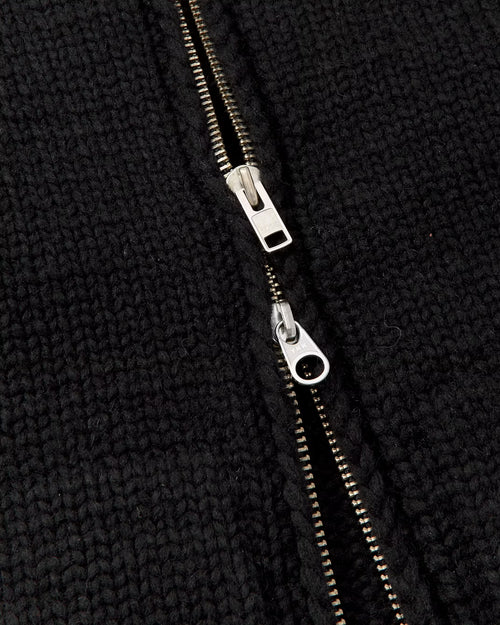 Bomber Handknit Virgin Wool Sweater FAIZ T.S. CO.