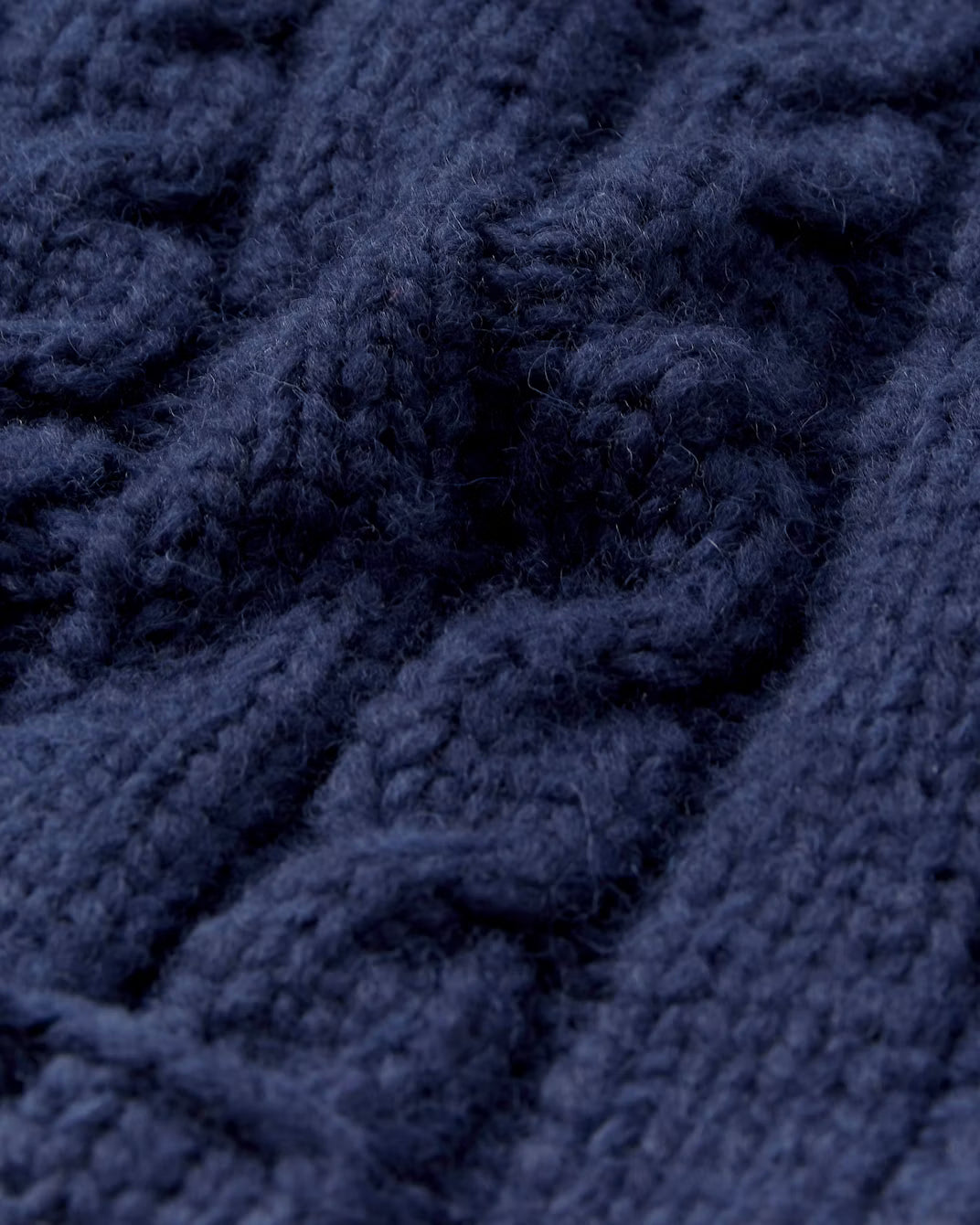 Fisherman Handknit Virgin Wool Sweater FAIZ T.S. CO.