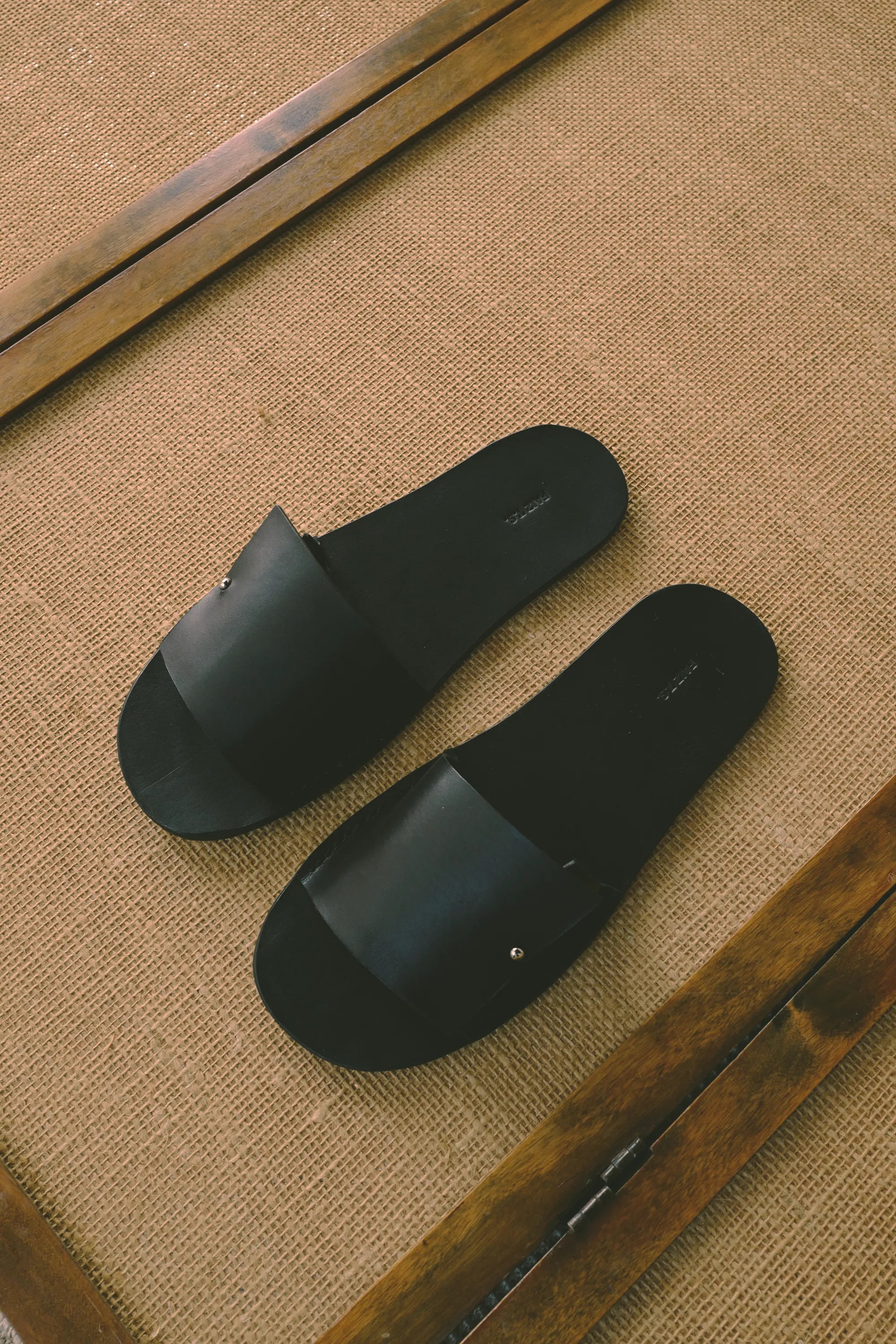 Uchi Leather Cowhide House Shoe FAIZ T.S. CO.