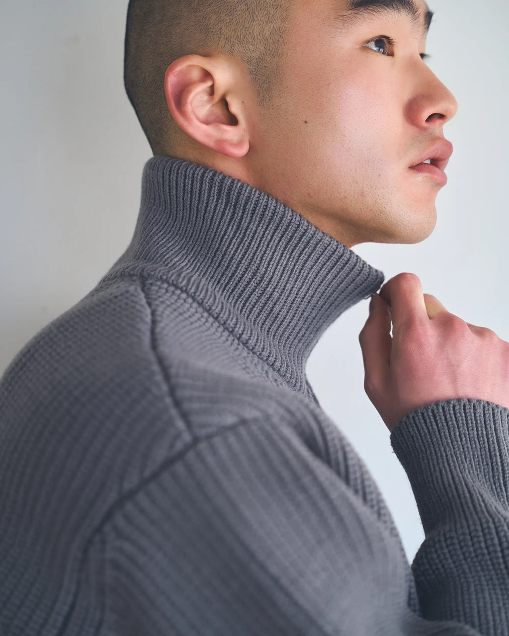 Balancer Half Zip Merino Wool Sweater FAIZ T.S. CO.
