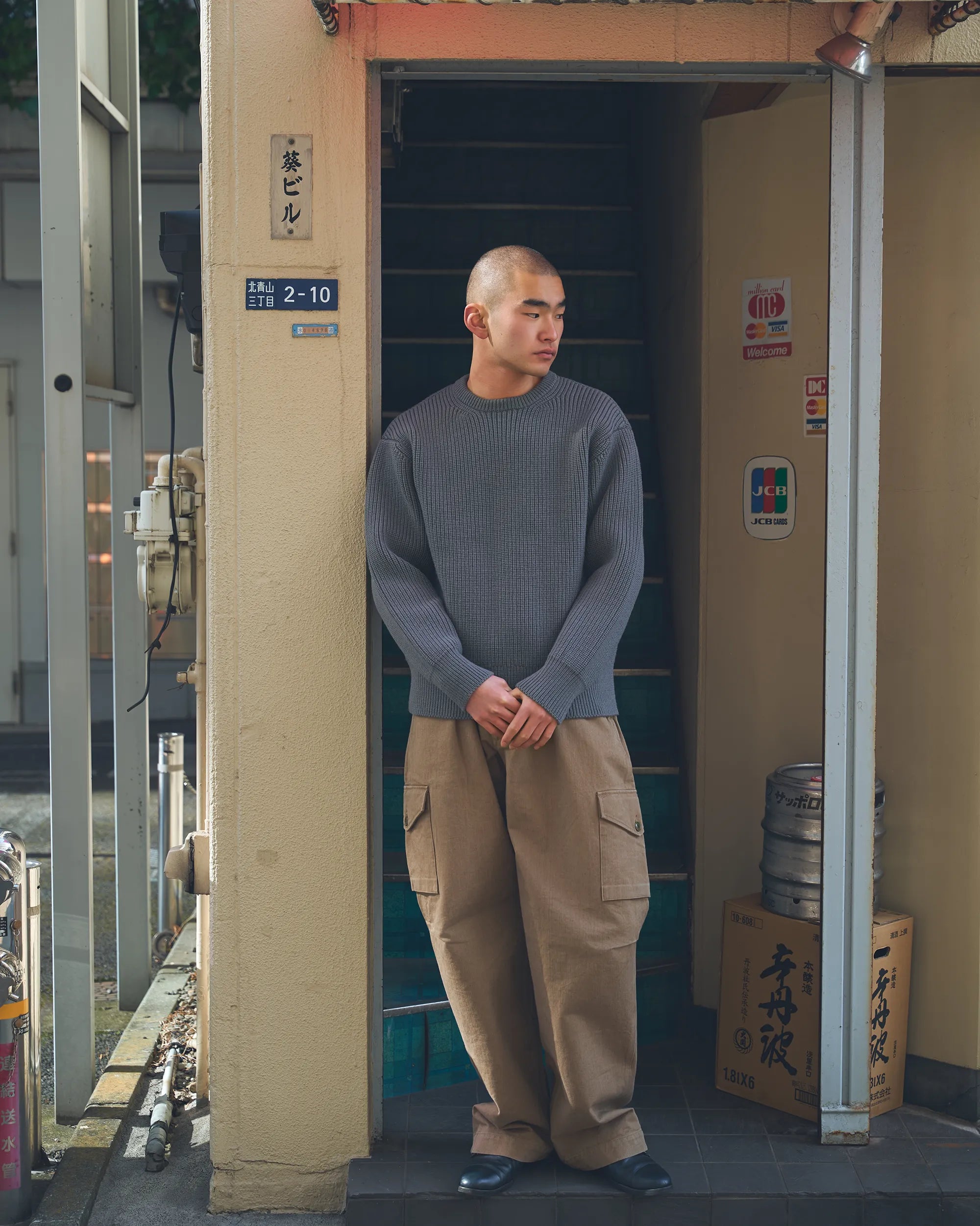 Crew Merino Wool Sweater FAIZ T.S. CO.