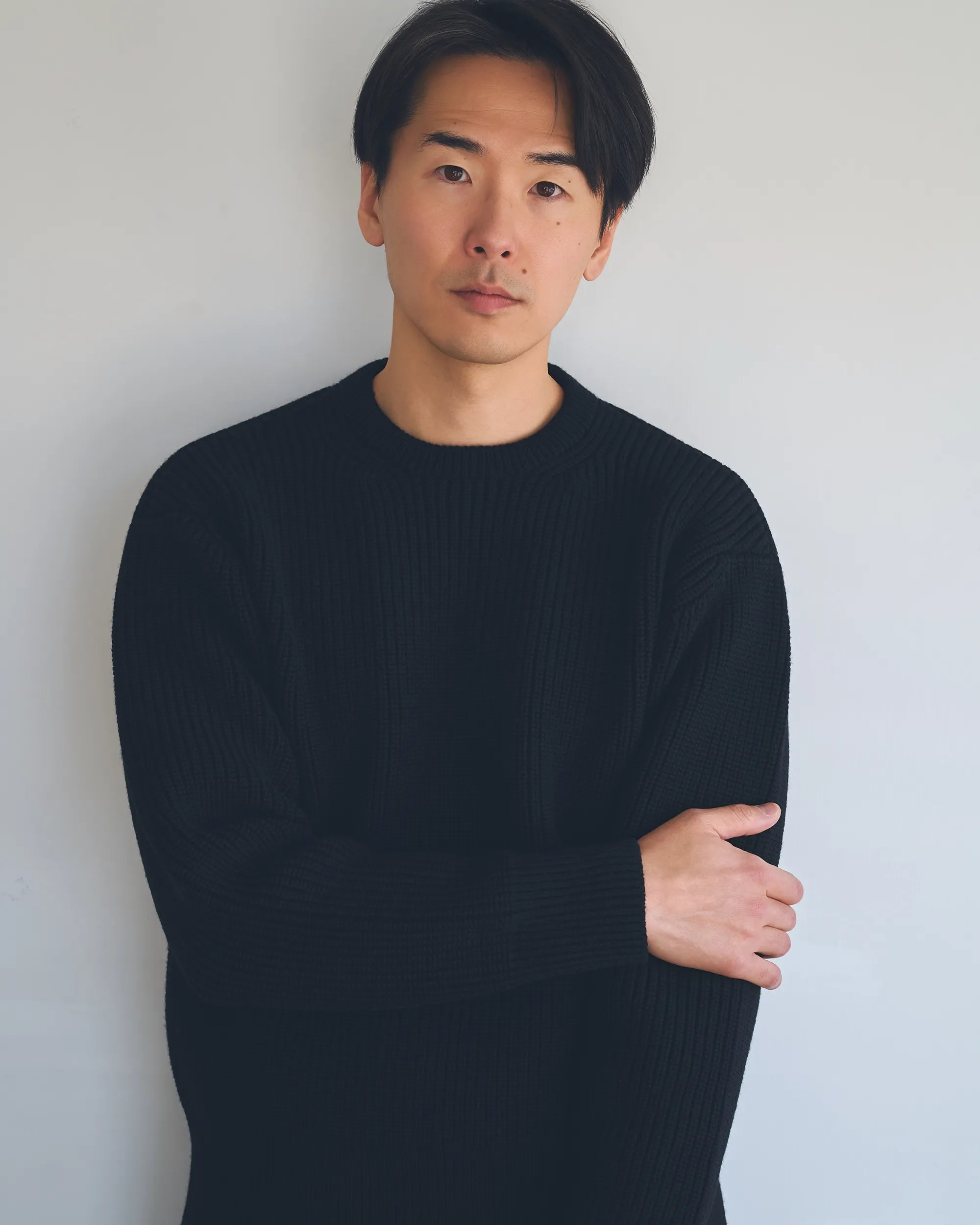 Crew Merino Wool Sweater FAIZ T.S. CO.