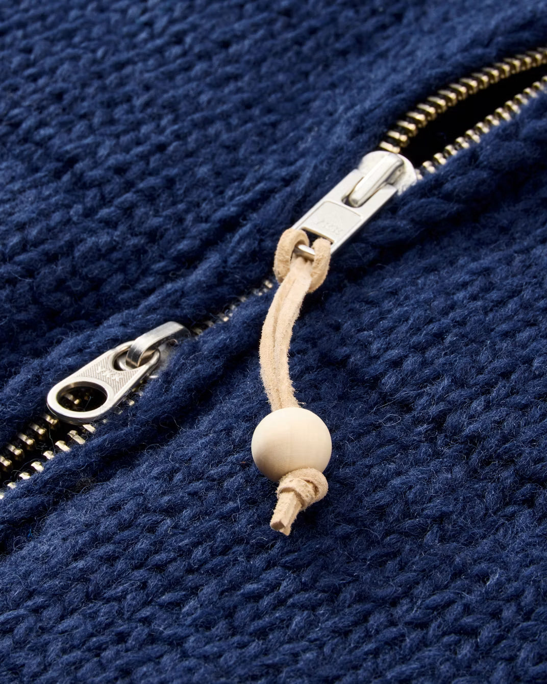 Moto Café Handknit Virgin Wool Sweater FAIZ T.S. CO.